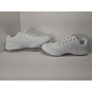 Chasse Apex Cheerleading Shoes Womens US Size 7 White Athletic Lace Up S1702